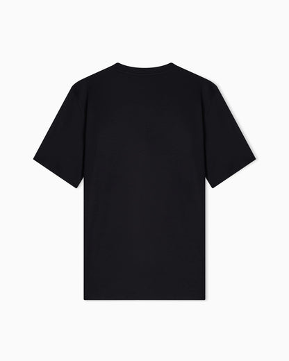 Jersey t-shirt with embroidery in lyocell-blend Essential