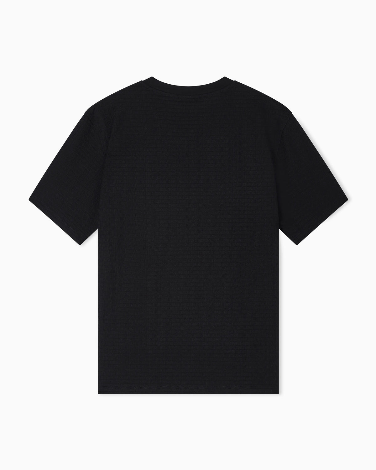 Jersey t-shirt in cotton jacquard with lettering Essential