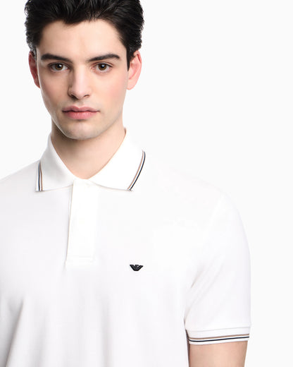 Polo shirt Essential in regular fit cotton jersey