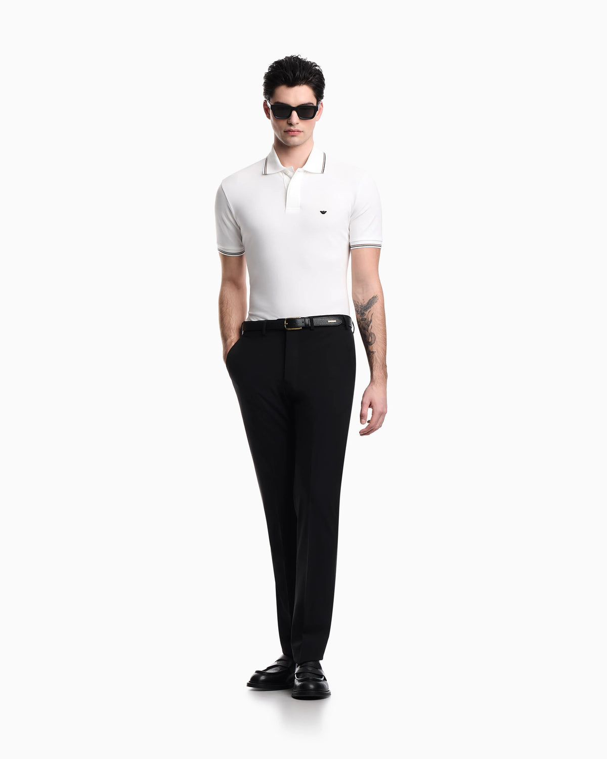 Polo shirt Essential in regular fit cotton jersey