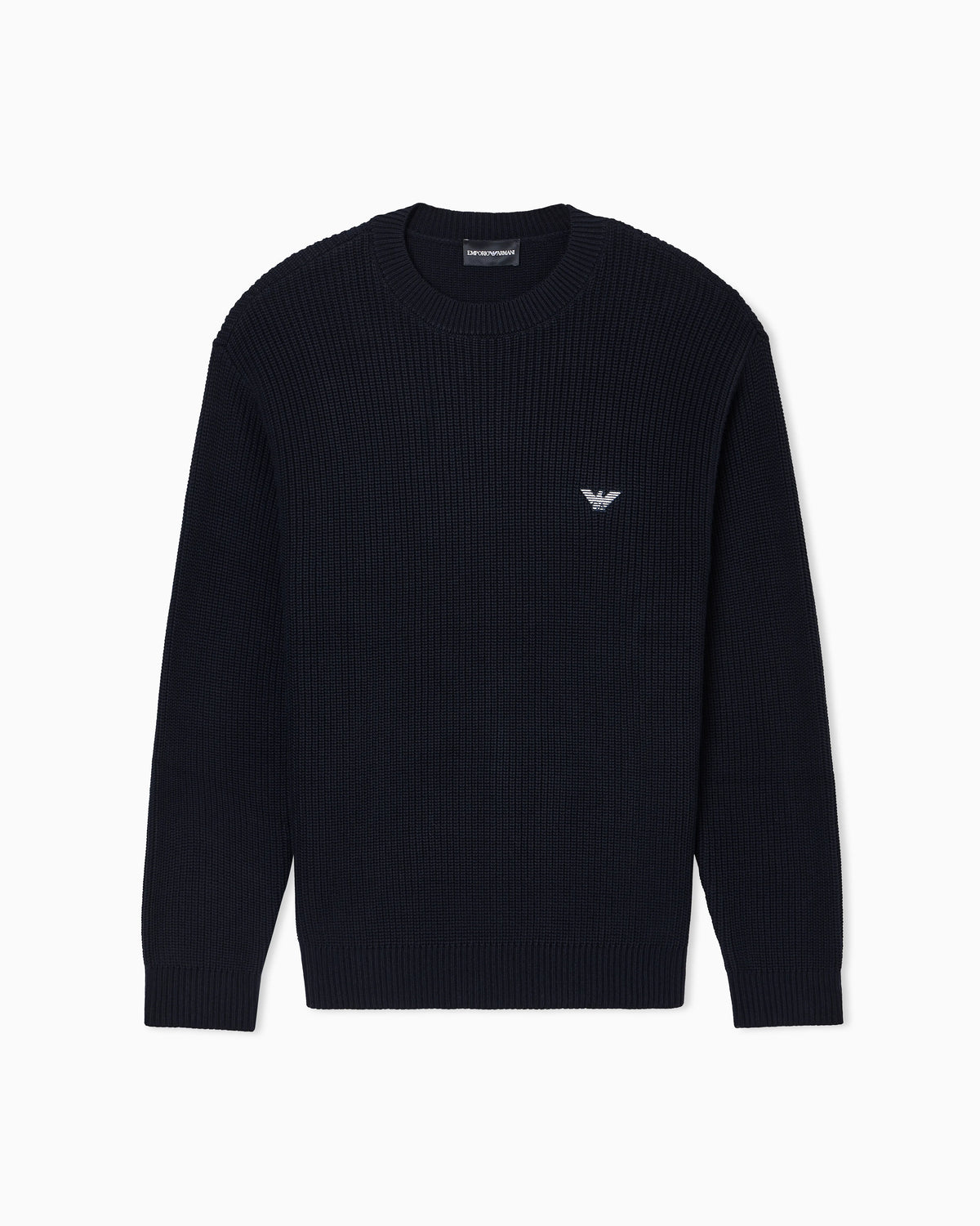 Half fisherman’s rib knit jumper