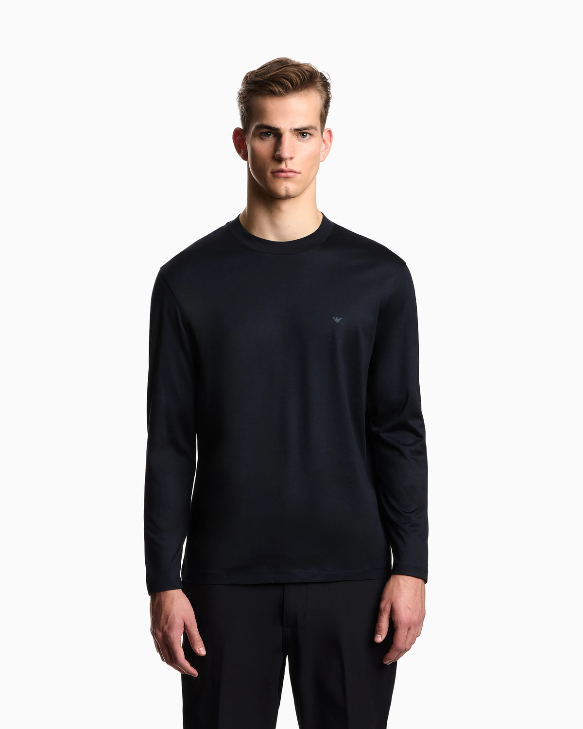 Lyocell-blend jersey jumper