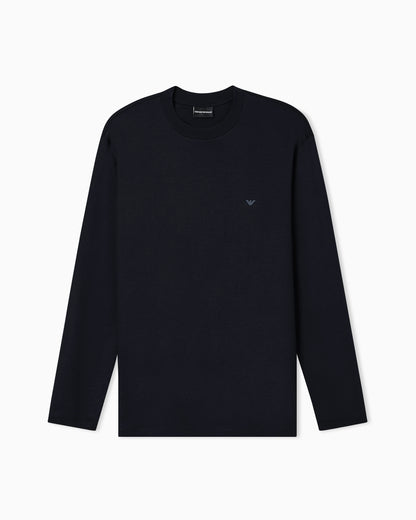 Lyocell-blend jersey jumper