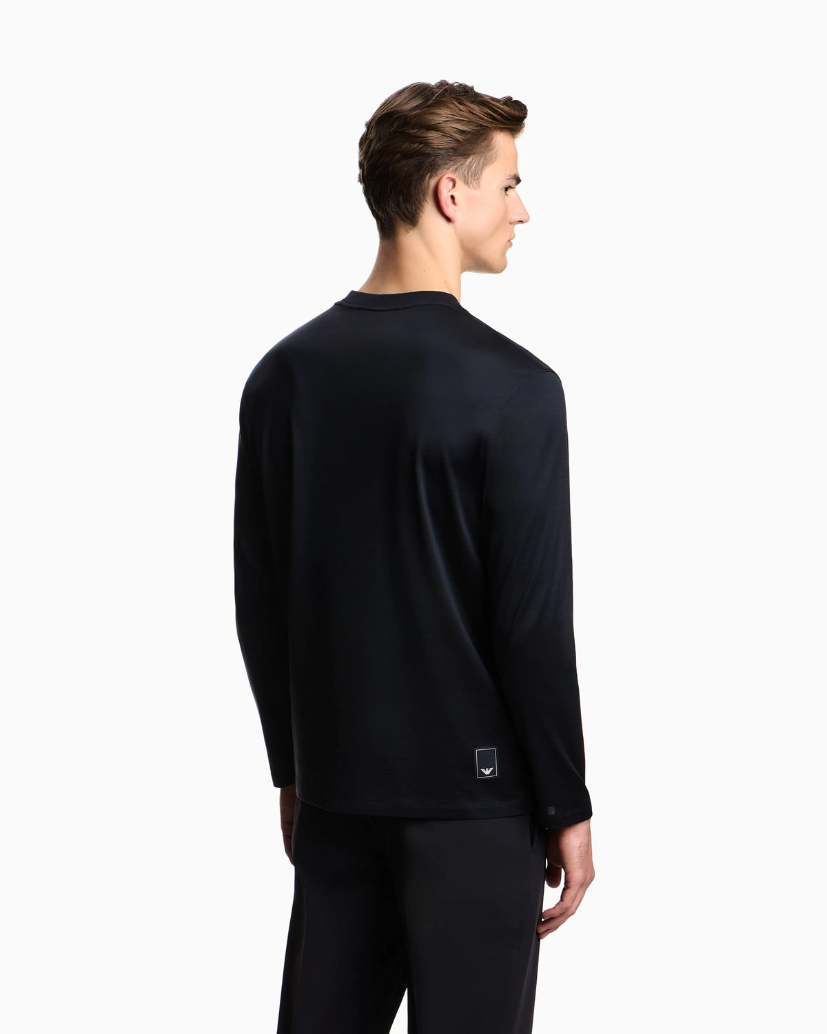 Lyocell-blend jersey jumper