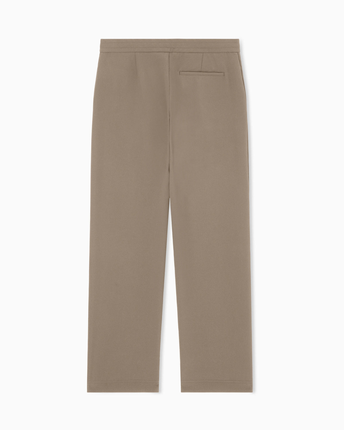 Icon 3D piqué-effect crêpe jersey trousers