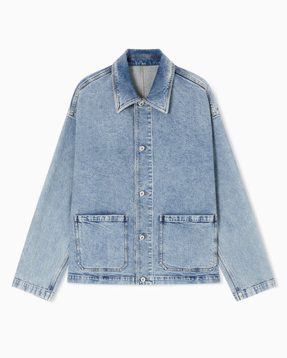 Icon stretch drill jacket