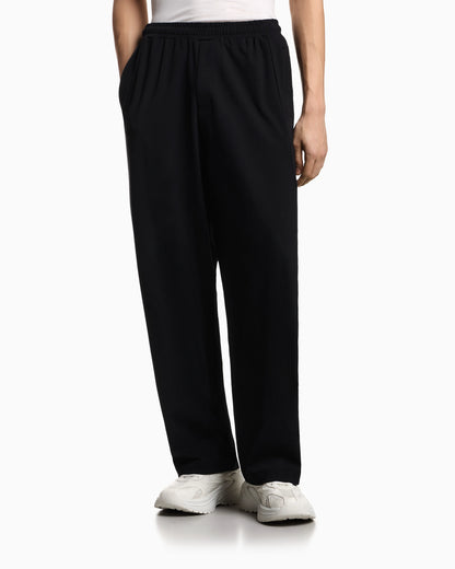 Jersey trousers with an elasticated waist
