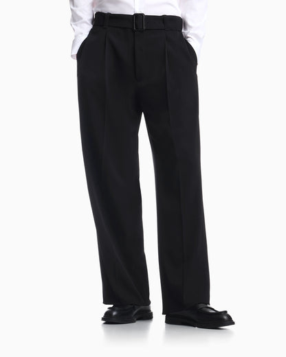 Trousers in stretch twill