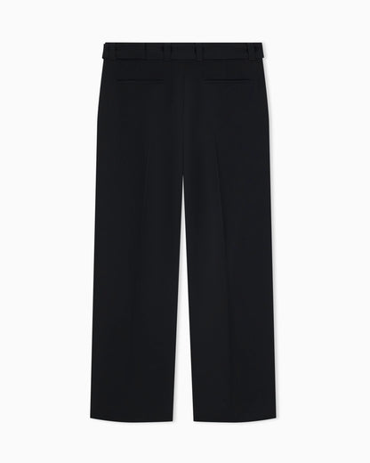 Trousers in stretch twill