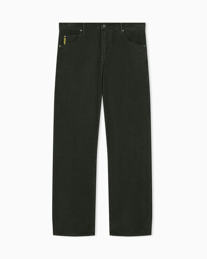 Regular fit five-pocket trousers in cotton corduroy