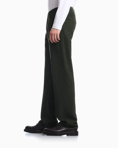 Regular fit five-pocket trousers in cotton corduroy