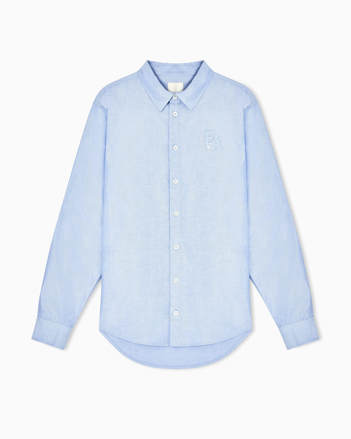 Eagle Club cotton Oxford shirt with embroidery