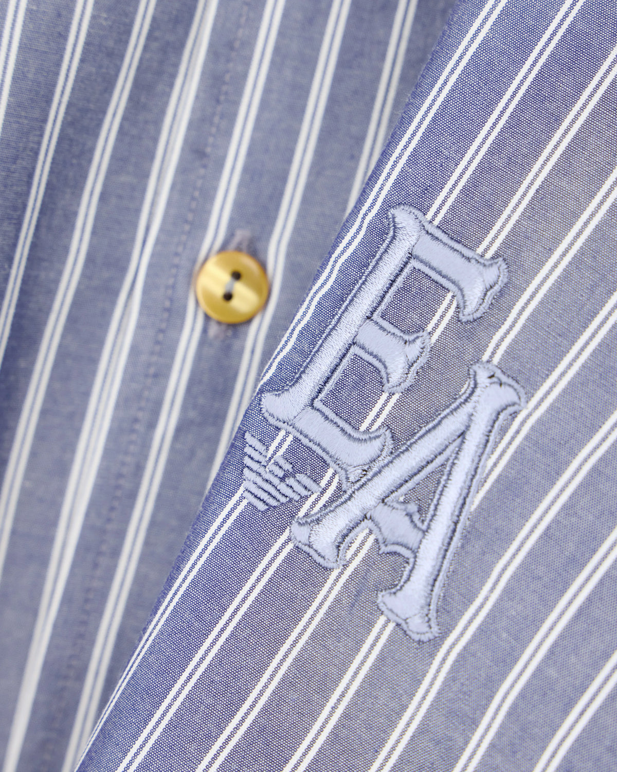 Striped lyocell-blend shirt Boteh Capsule