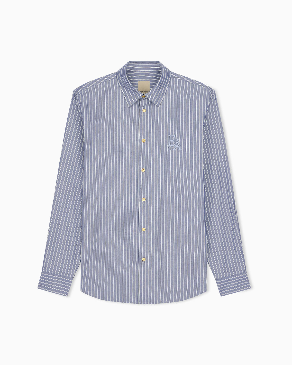 Striped lyocell-blend shirt Boteh Capsule