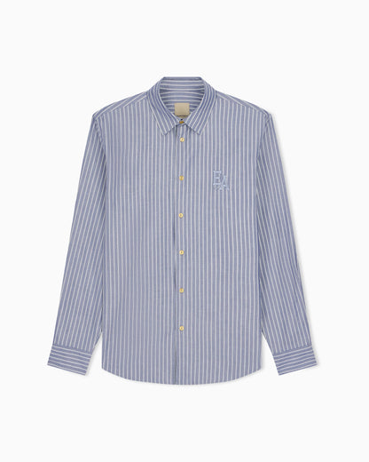 Striped lyocell-blend shirt Boteh Capsule