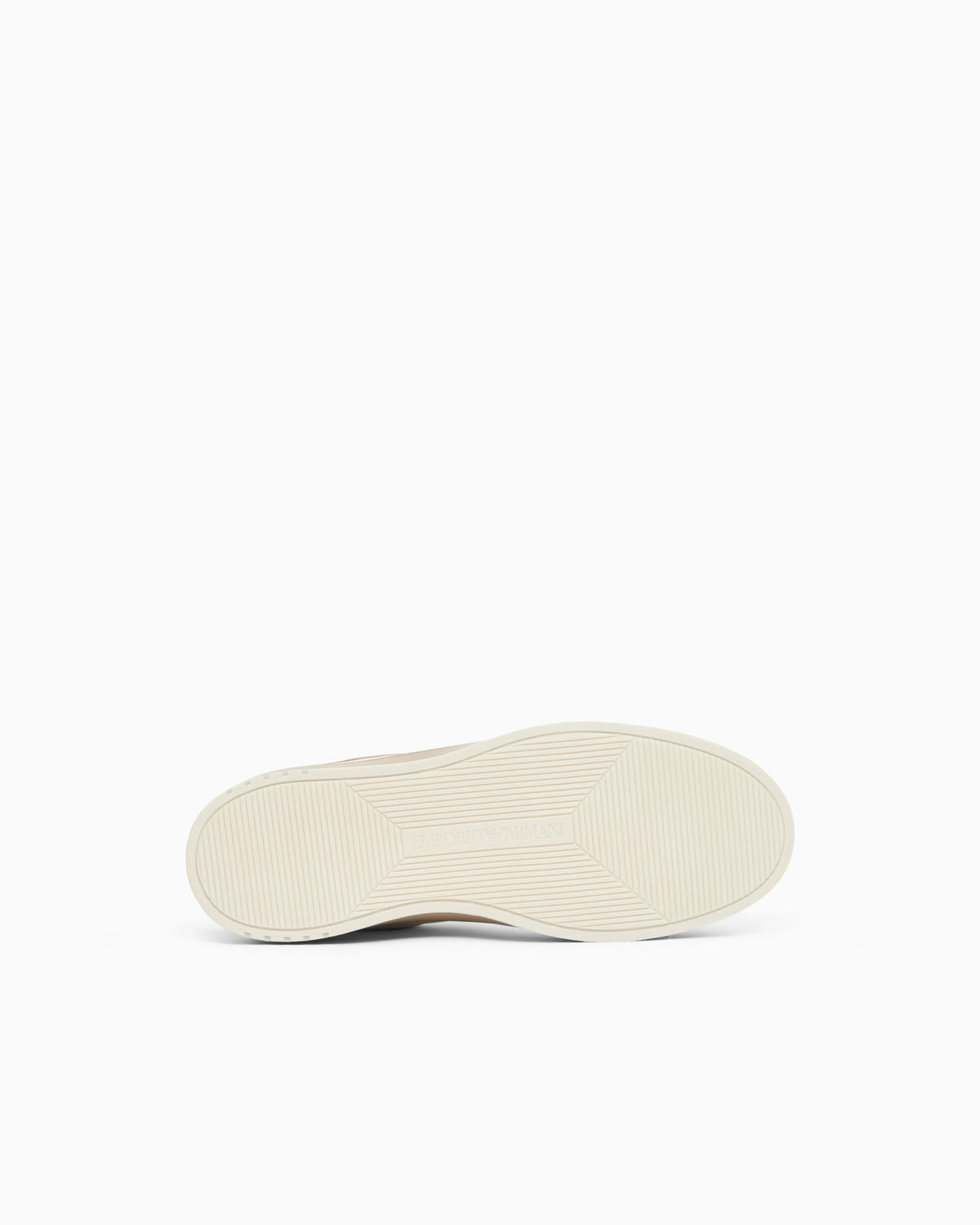 Leather sneakers with suede details