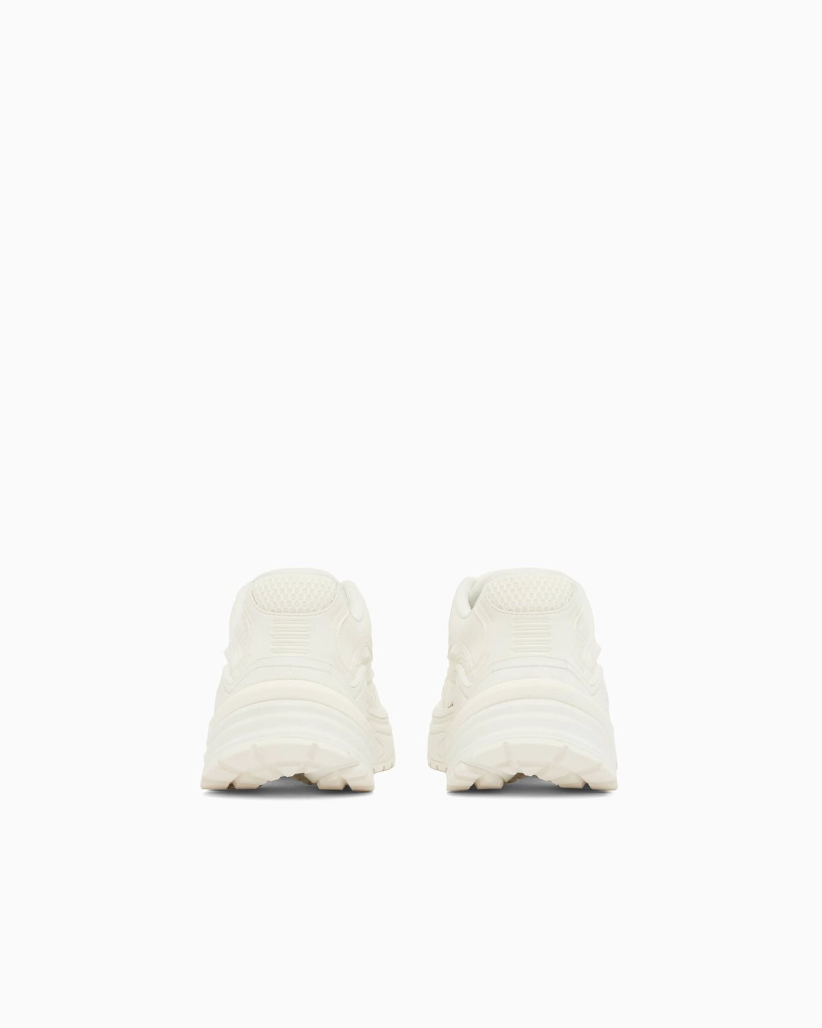 Suede and mesh sneakers