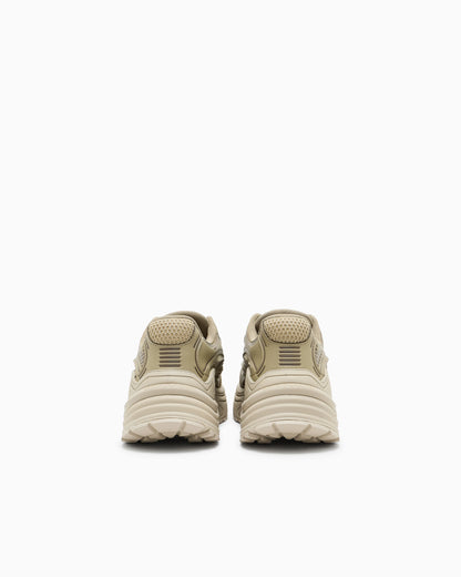 Suede and mesh sneakers