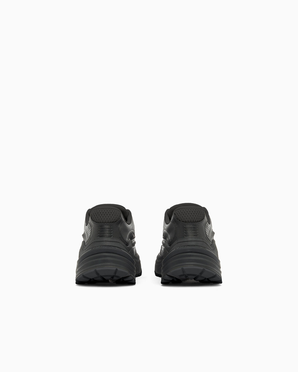 Suede and mesh sneakers