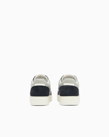 Cordura sneakers with suede details