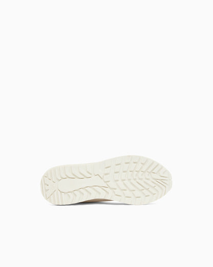 Cordura sneakers with suede details and side logo