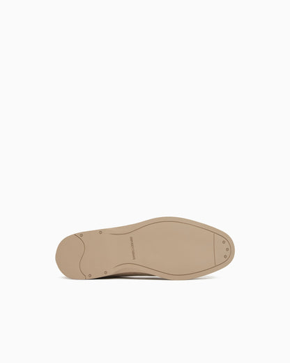 Velour suede loafers