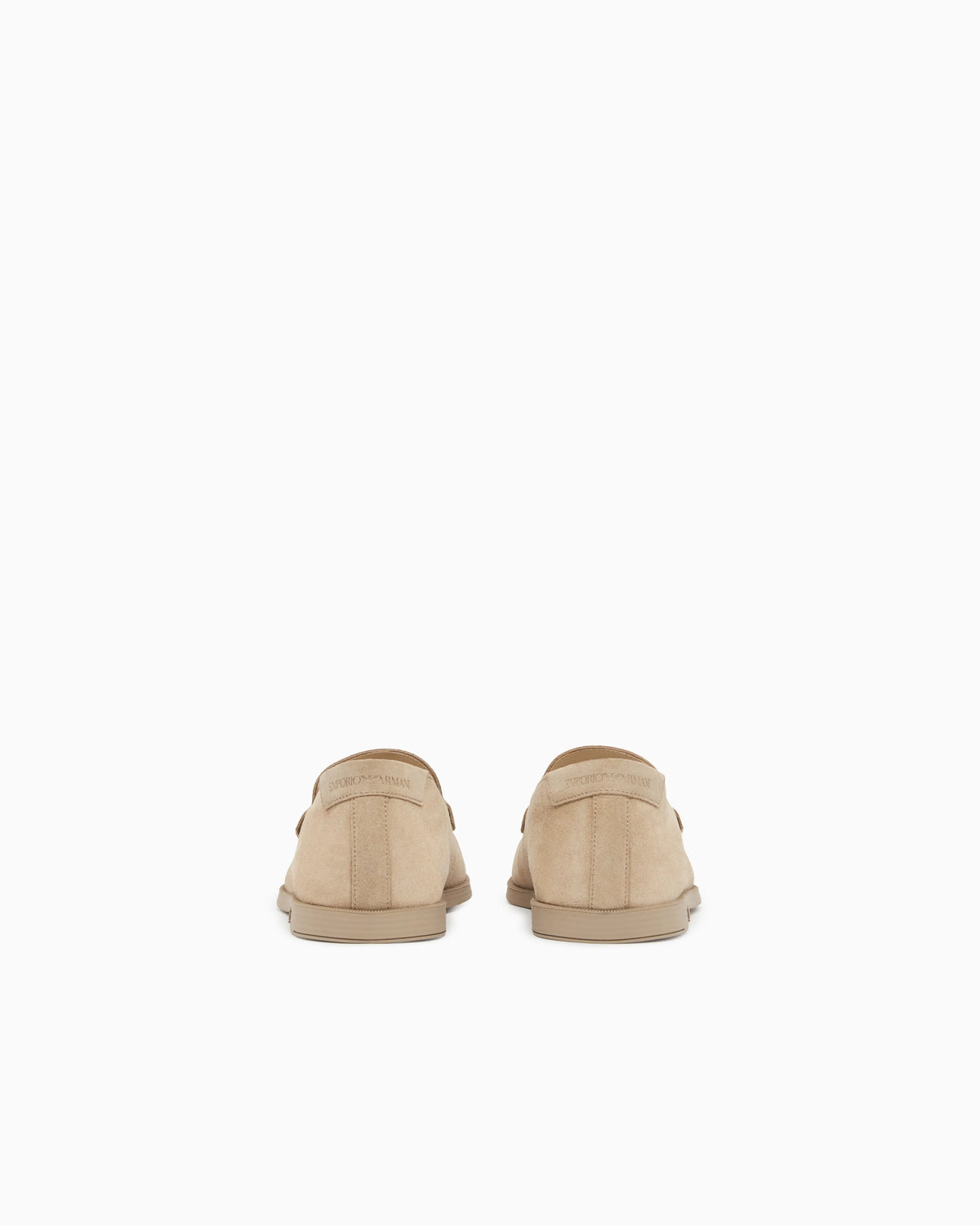 Velour suede loafers