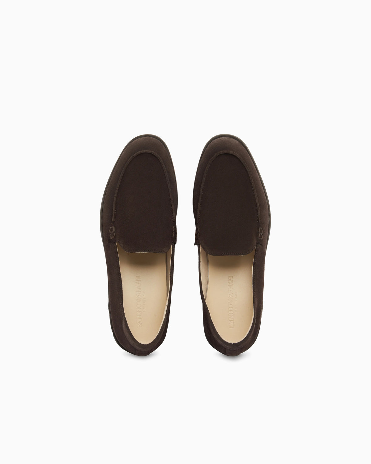 Velour suede loafers