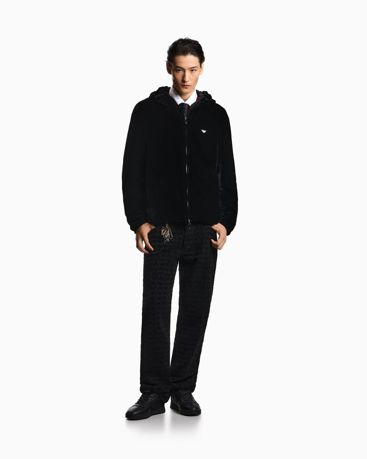 Lunar New Year reversible chenille jacket