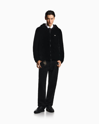 Lunar New Year reversible chenille jacket