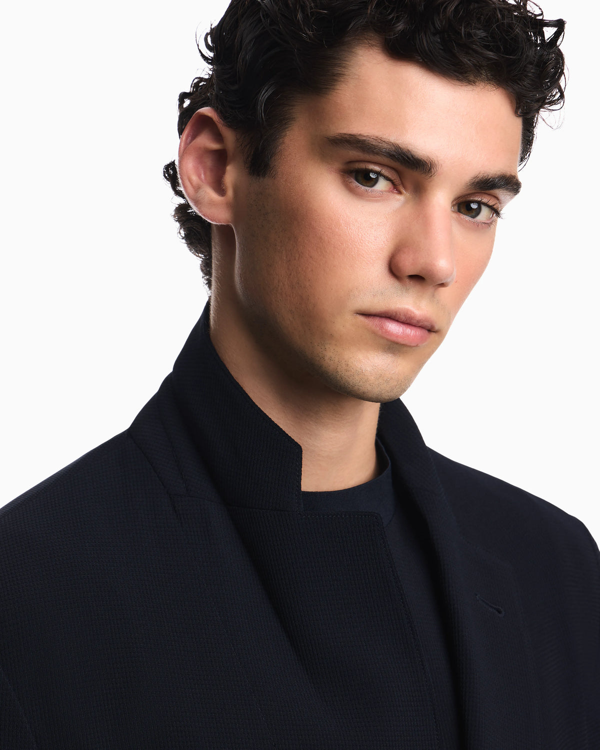 Signature Capsule Collection 3D crêpe jersey blazer