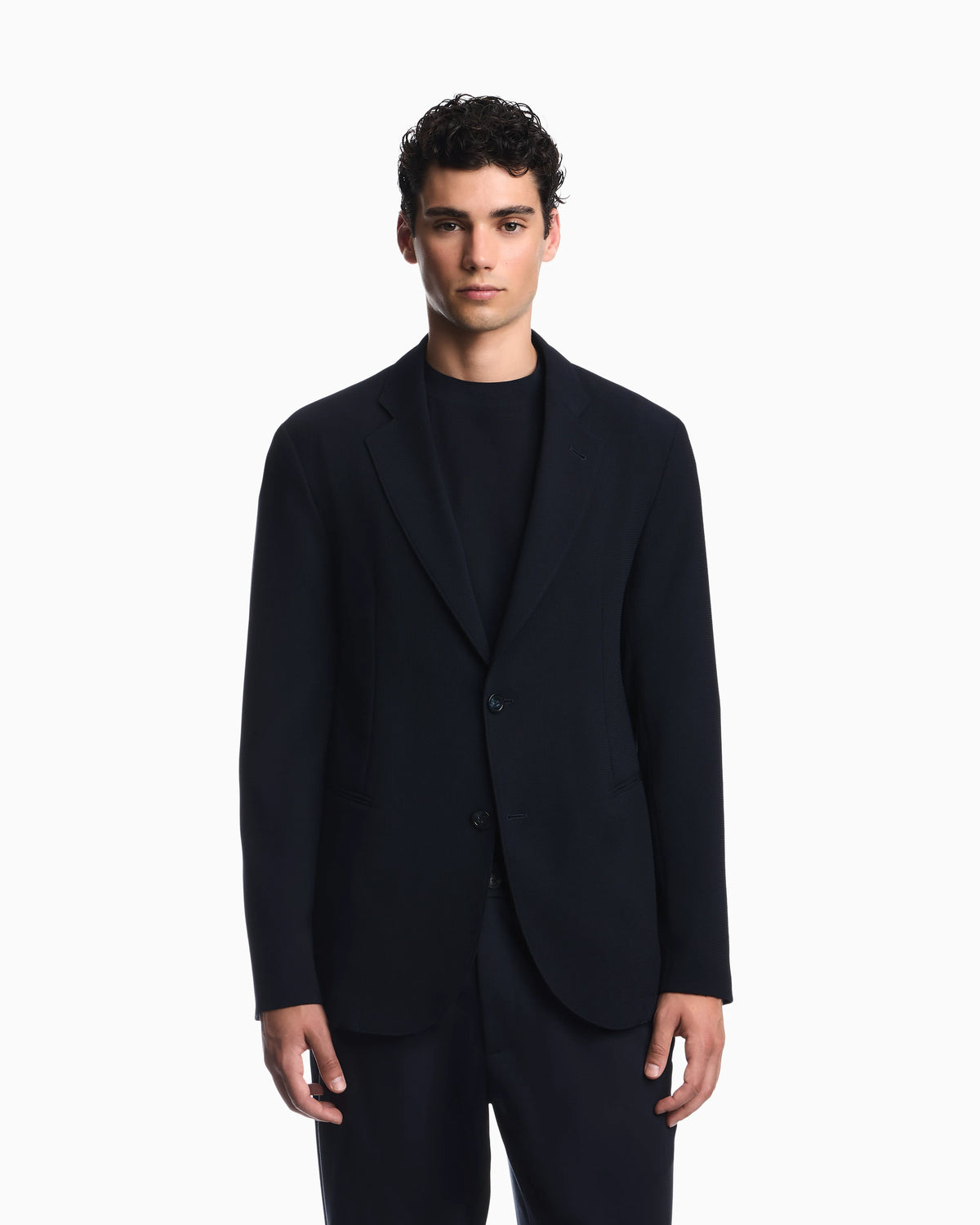 Signature Capsule Collection 3D crêpe jersey blazer