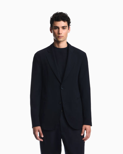 Signature Capsule Collection 3D crêpe jersey blazer