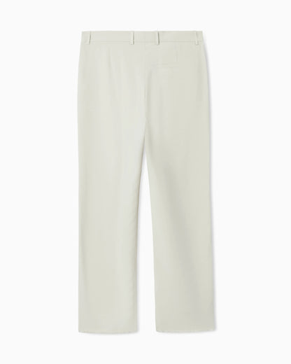 Icon peach-finish canvas trousers