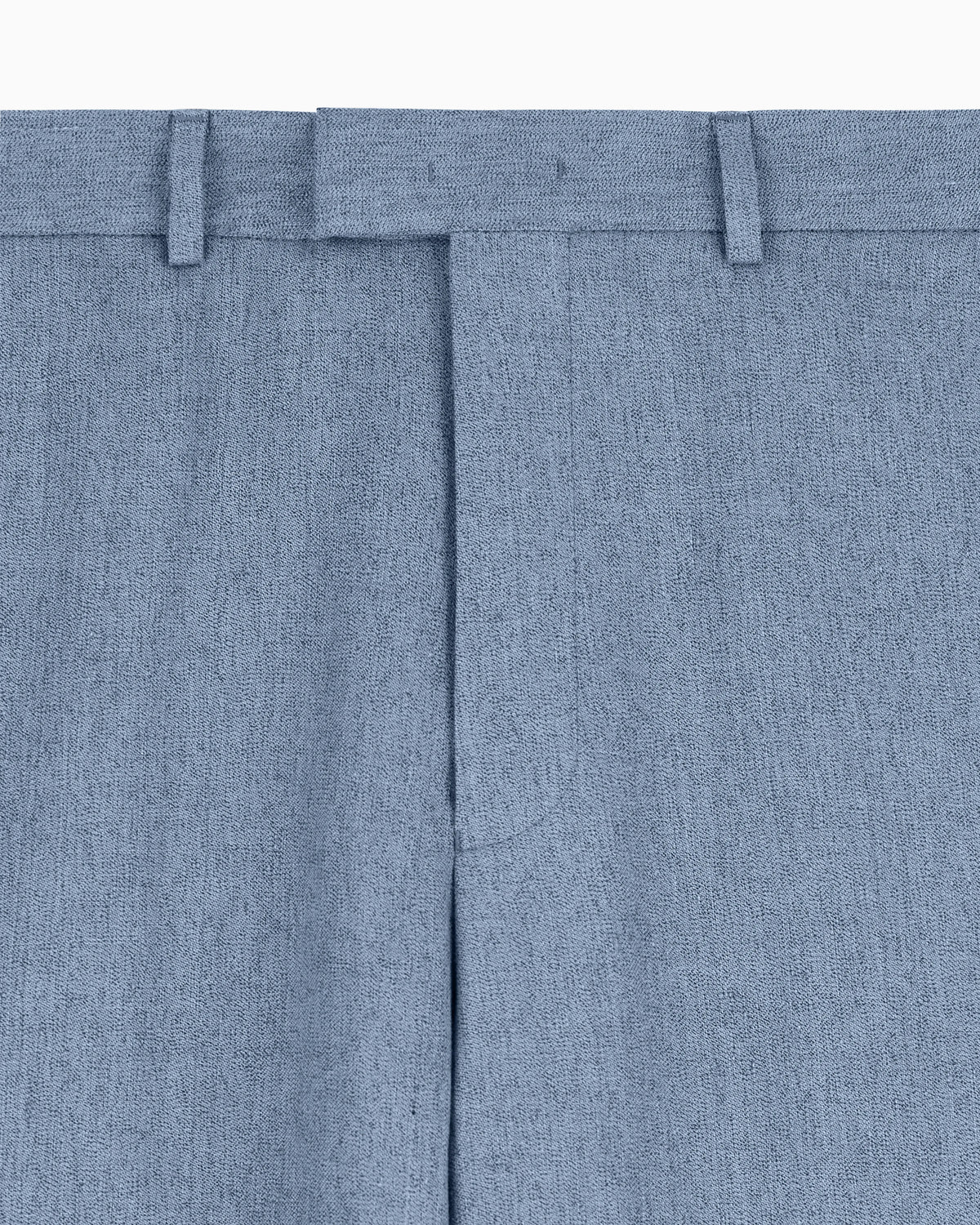 Icon mouliné linen satin trousers