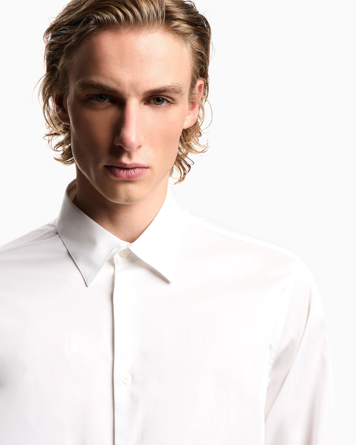 Stretch Pima cotton shirt