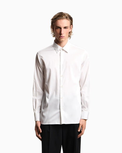 Stretch Pima cotton shirt