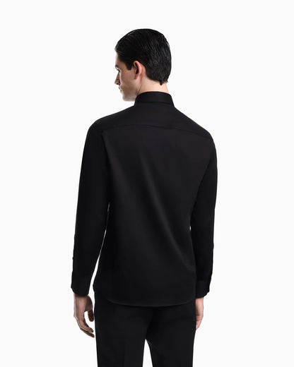 Stretch Pima cotton shirt