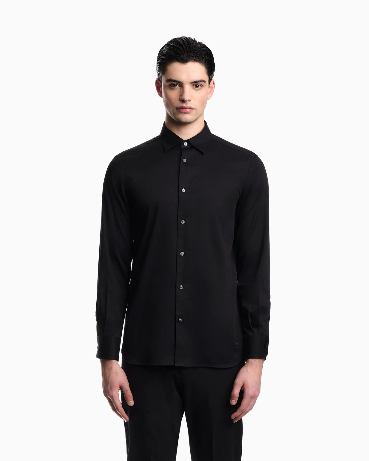 Stretch Pima cotton shirt