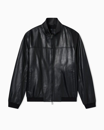 Glove-like nappa lambskin blouson