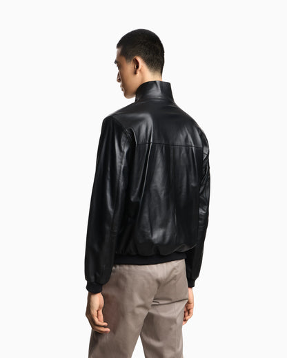 Glove-like nappa lambskin blouson