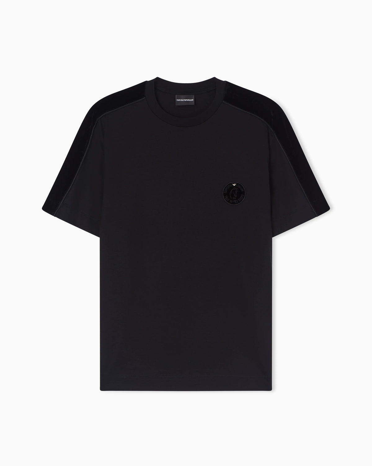 Lunar New Year Lyocell blend jersey T-shirt with patch and tape
