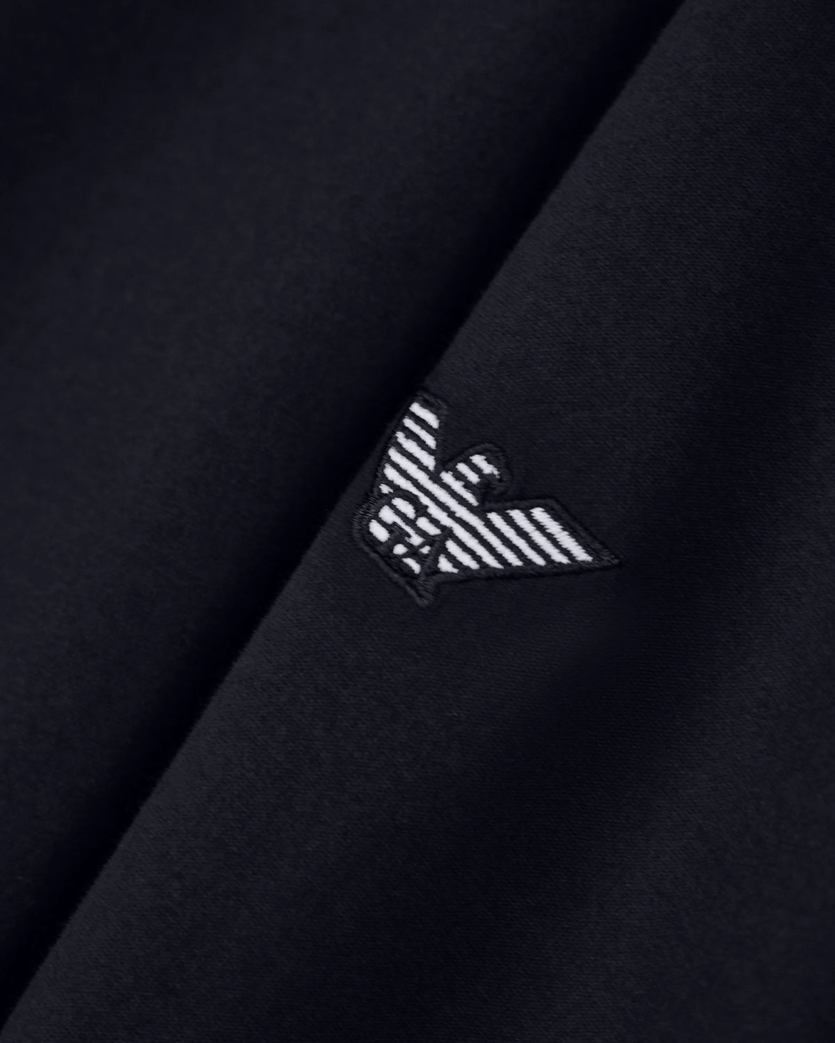Pima jersey crew-neck jumper