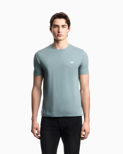 Slim-fit T-shirt in heavy jersey