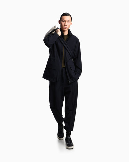Travel Essential nylon full-zip blouson