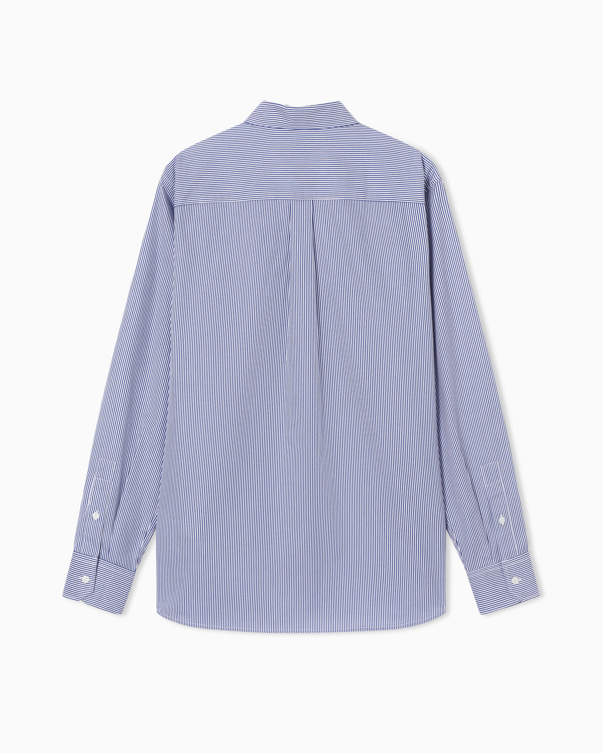 Travel Essential striped button-down shirt