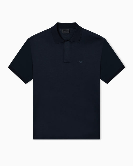 Travel Essential Lyocell-blend jersey polo shirt