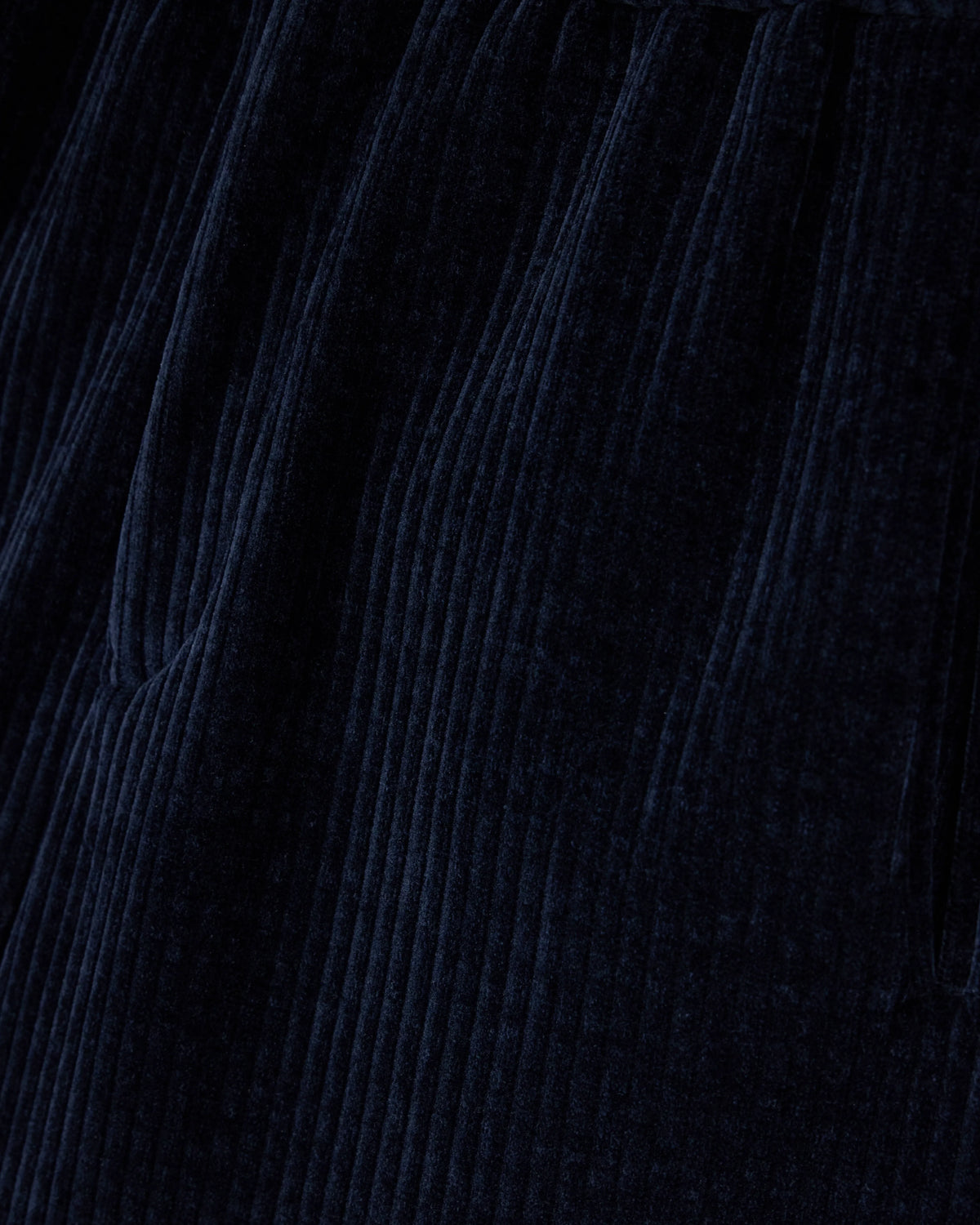 Signature Capsule Collection ribbed chenille trousers