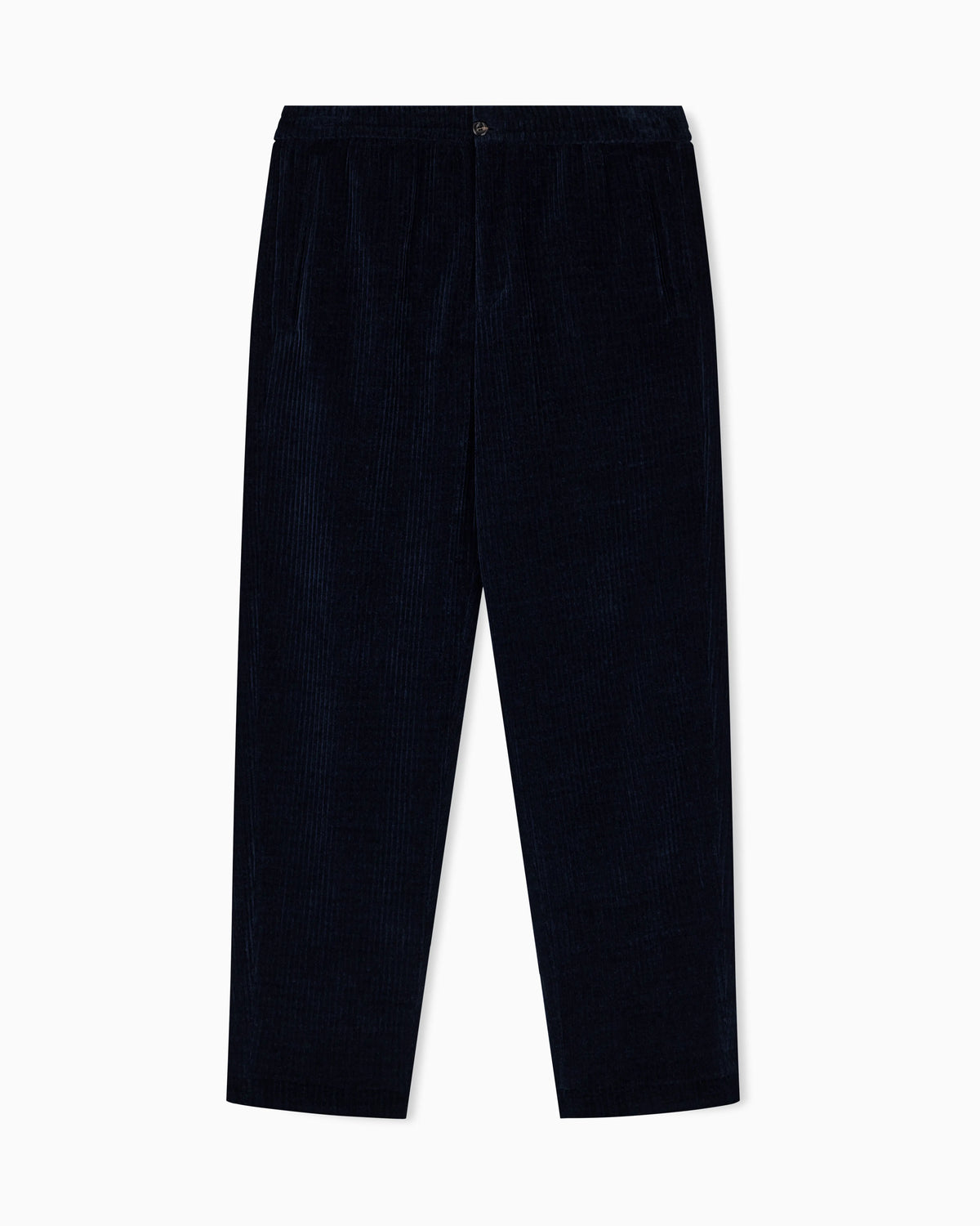 Signature Capsule Collection ribbed chenille trousers
