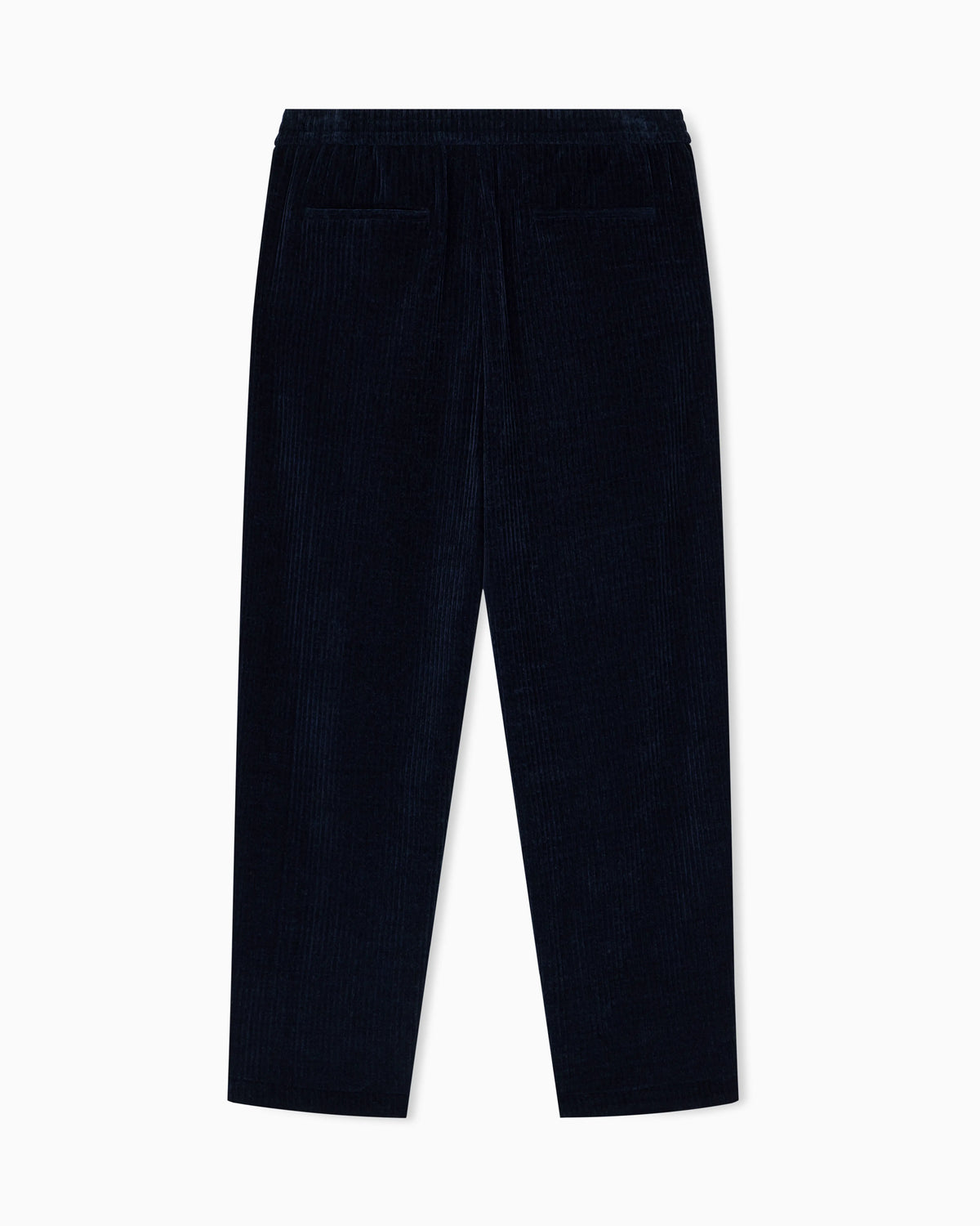 Signature Capsule Collection ribbed chenille trousers